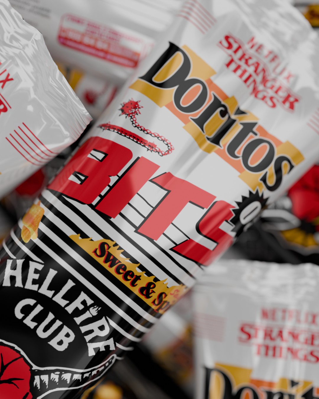 Stranger Things x Doritos Bits