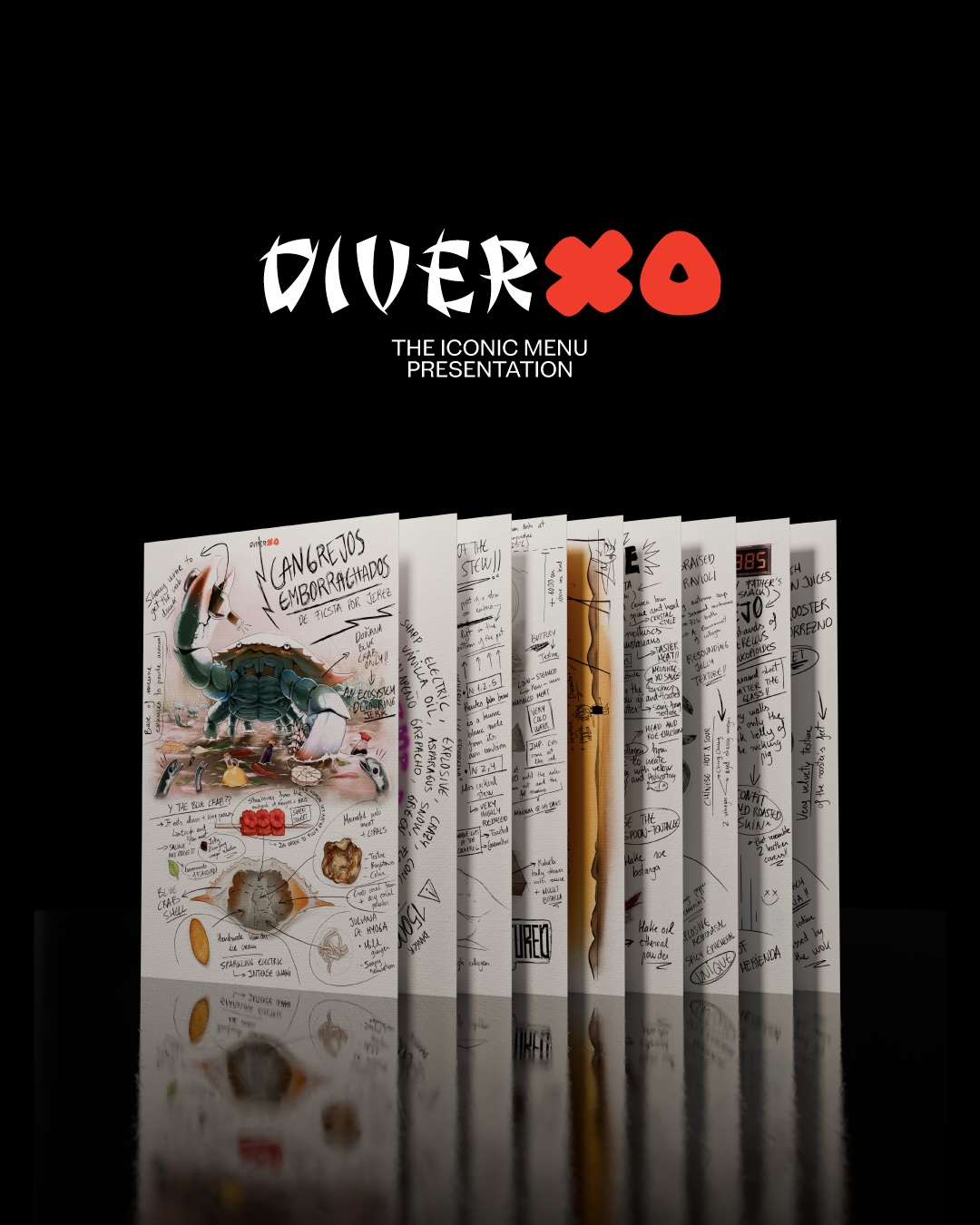 DiverXO: the iconic menu