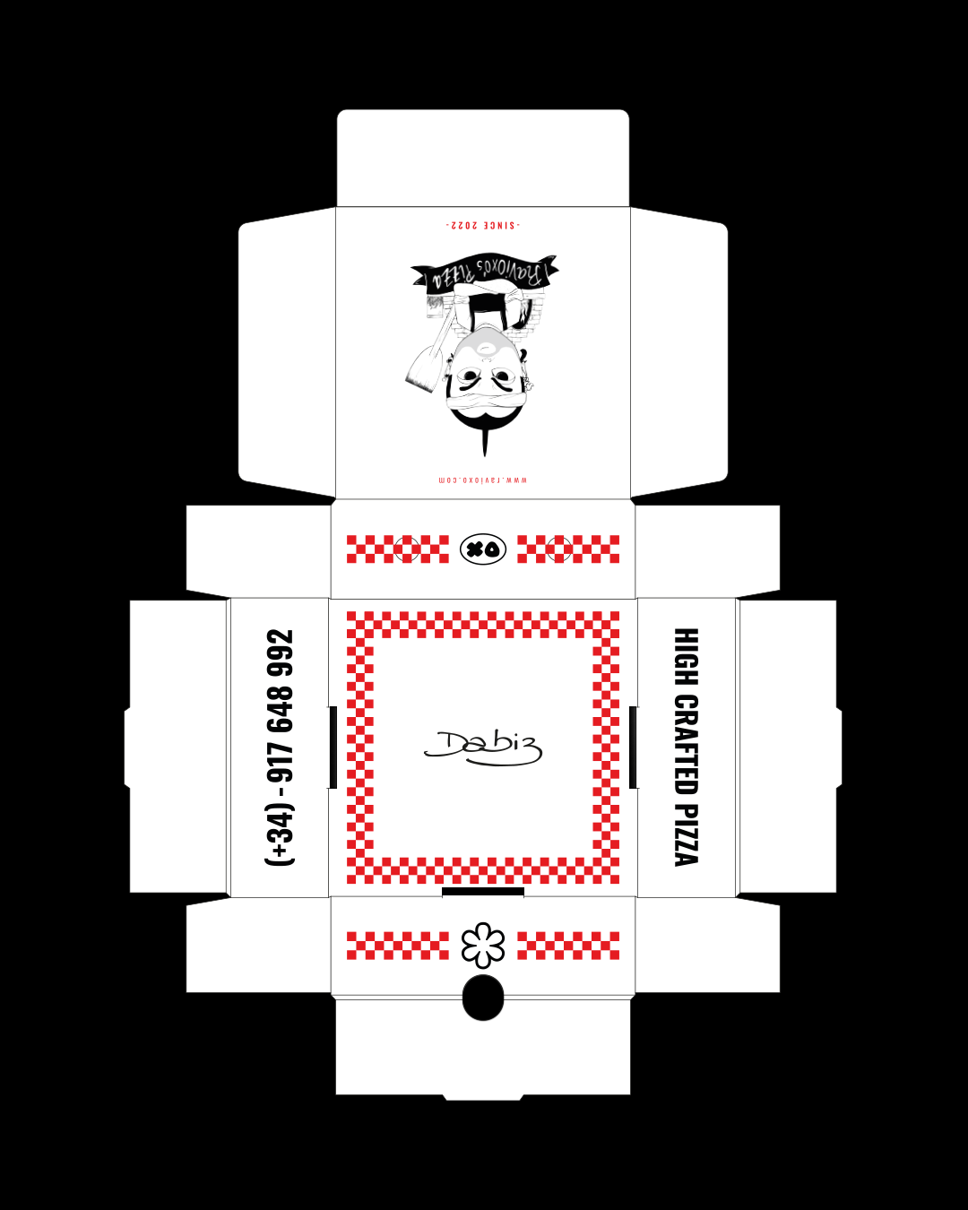 RavioXO's pizza