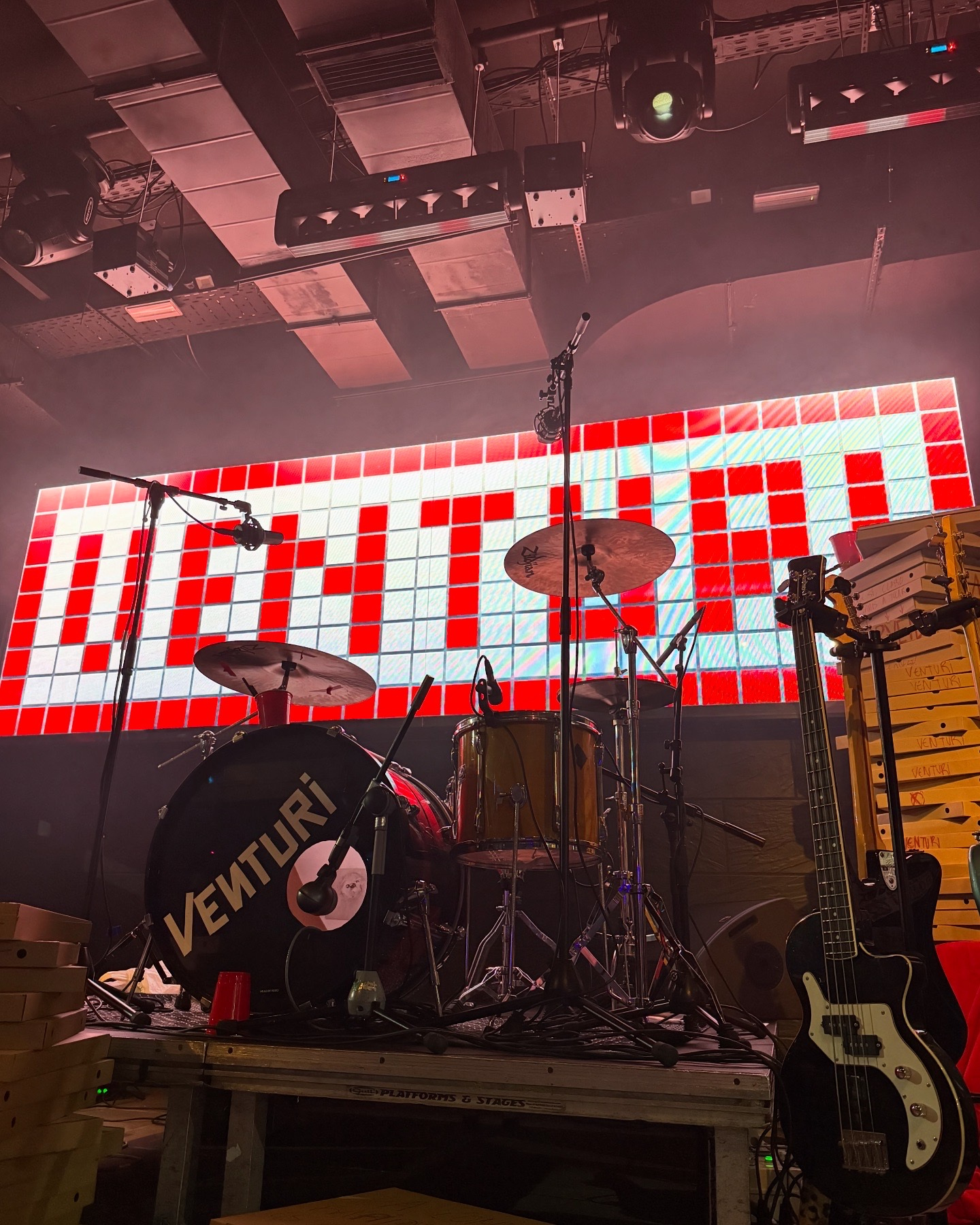 Venturi Tour — live show by Panedas Studio
