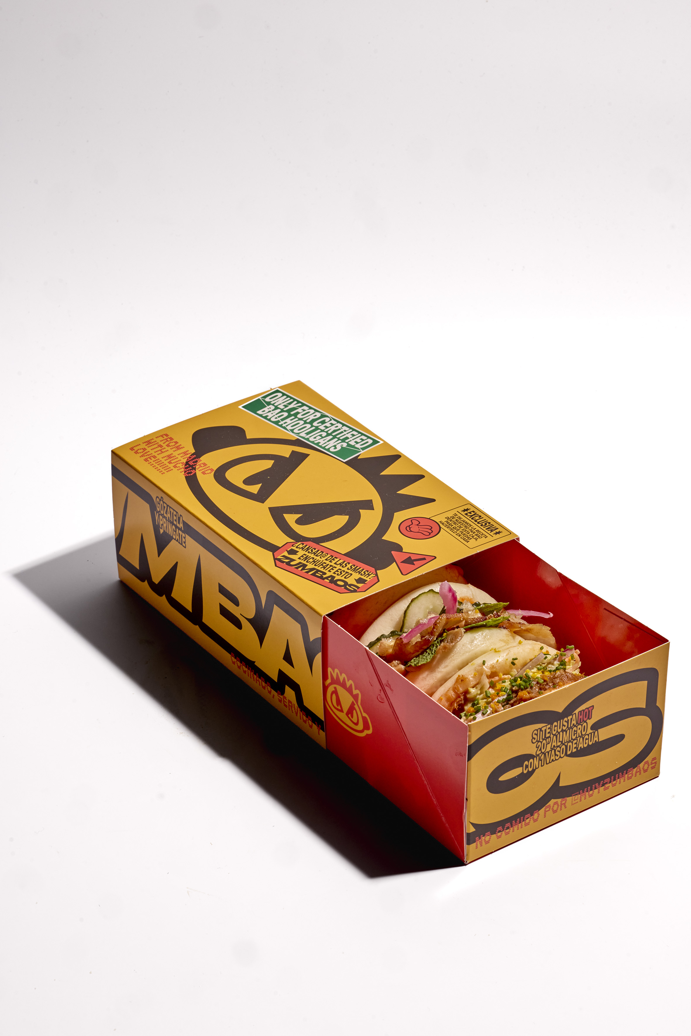 Zumbaos' box packaging
