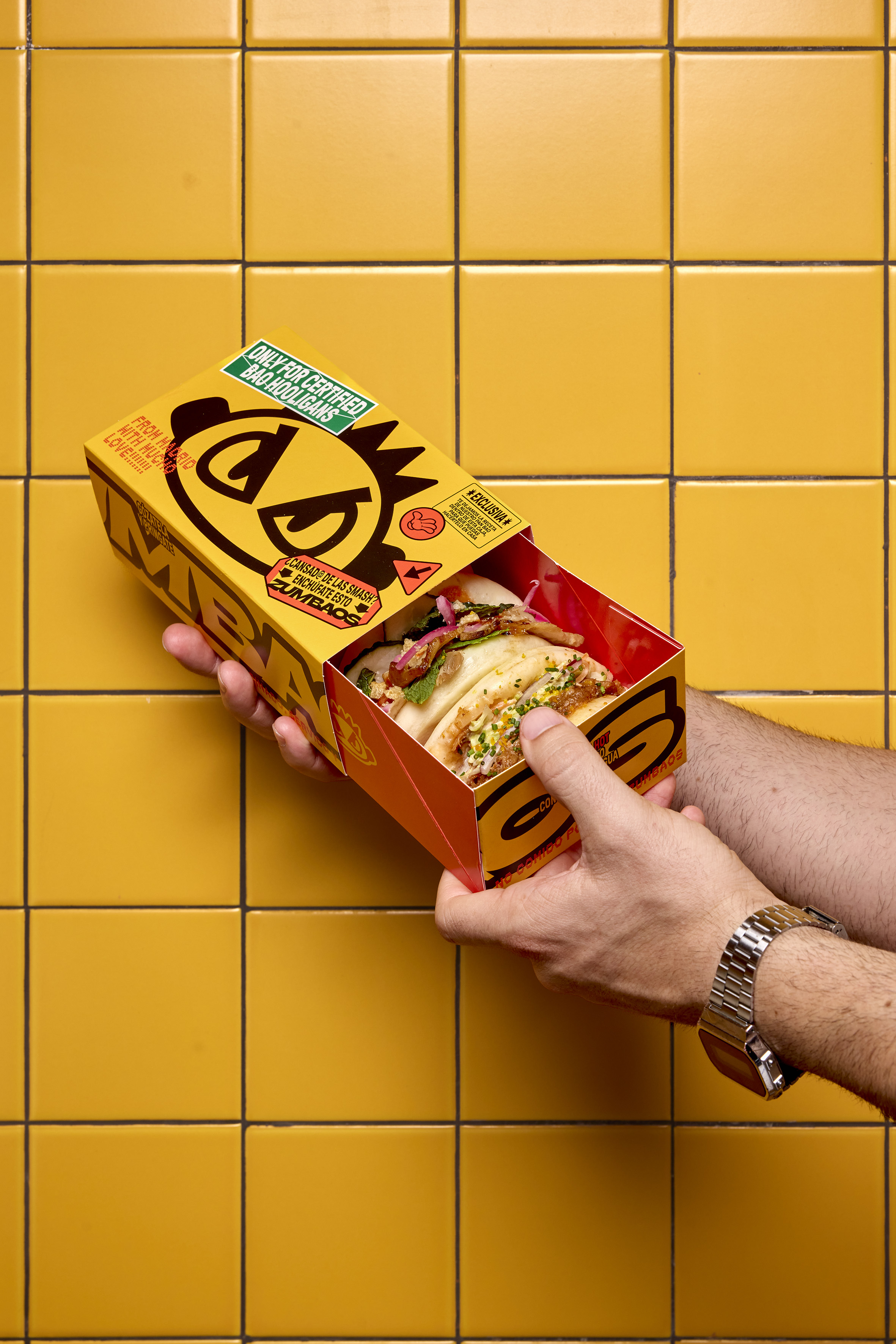 Zumbaos' box packaging